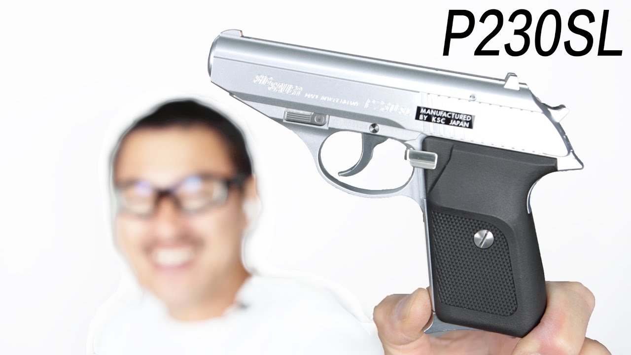 KSC SIG P230 SL ヘビーウエイト シルバー ガスガンレビュー