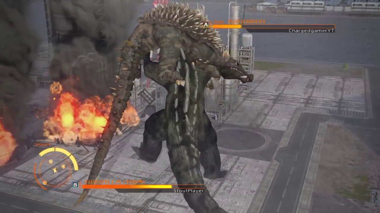GODZILLA PS4 : online Godzilla 1964 vs Anguirus