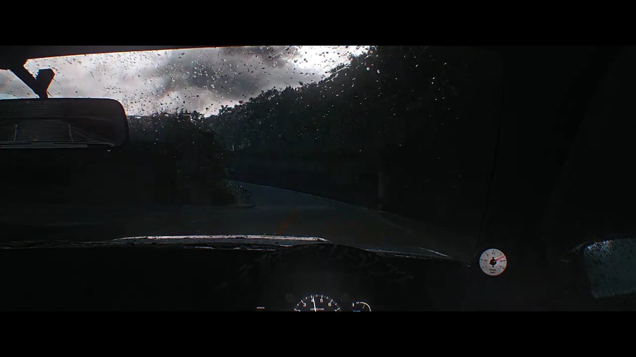 Nissan S13 Drifting Through Mountain Passes And Villages