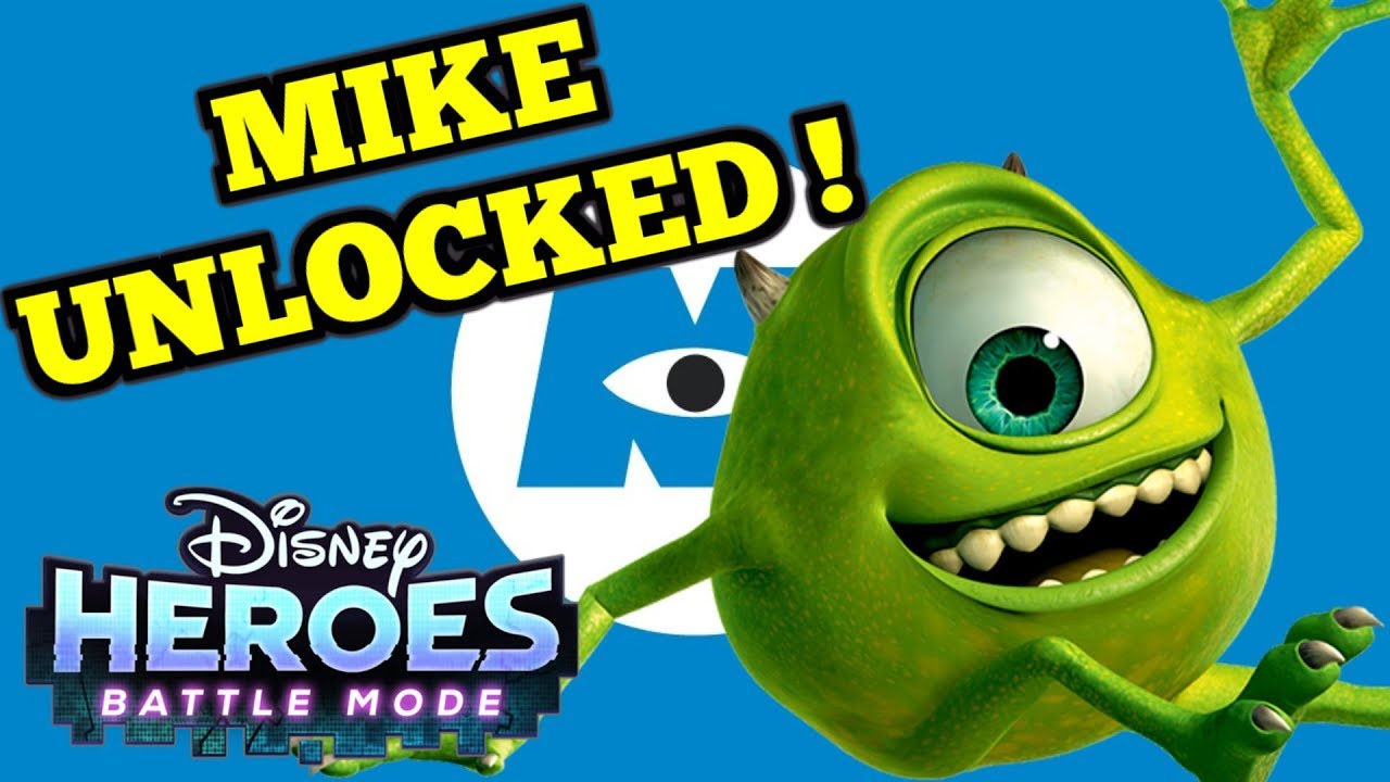 MIKE UNLOCKED !   - Disney Heroes: Battle Mode