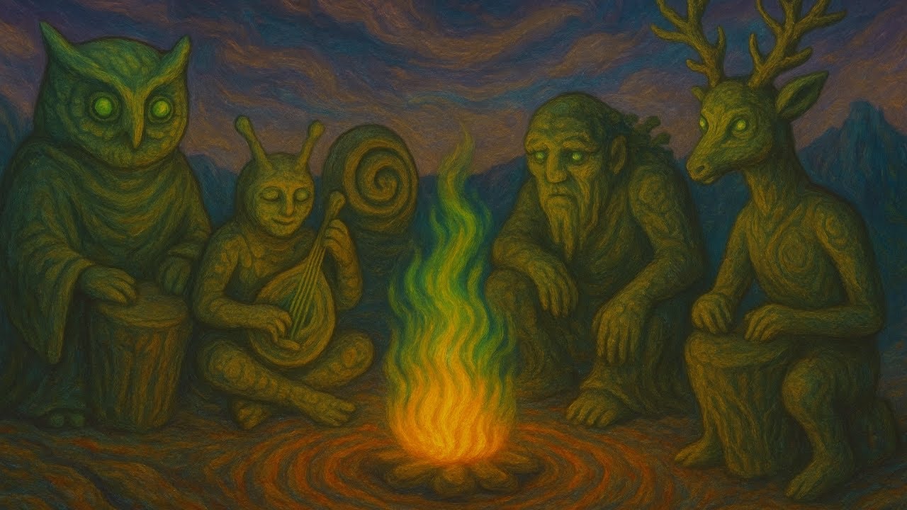 The Forgotten Gods Mix | Organic Downtempo | Folktronica &ndash; Shamanic Ritual &ndash; Psychedelic
