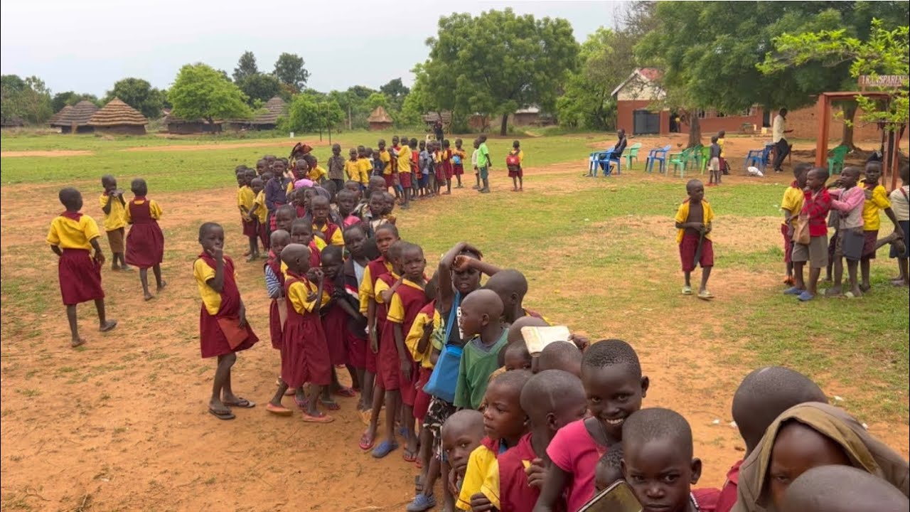 African Village School  life #help a kid stay in school.