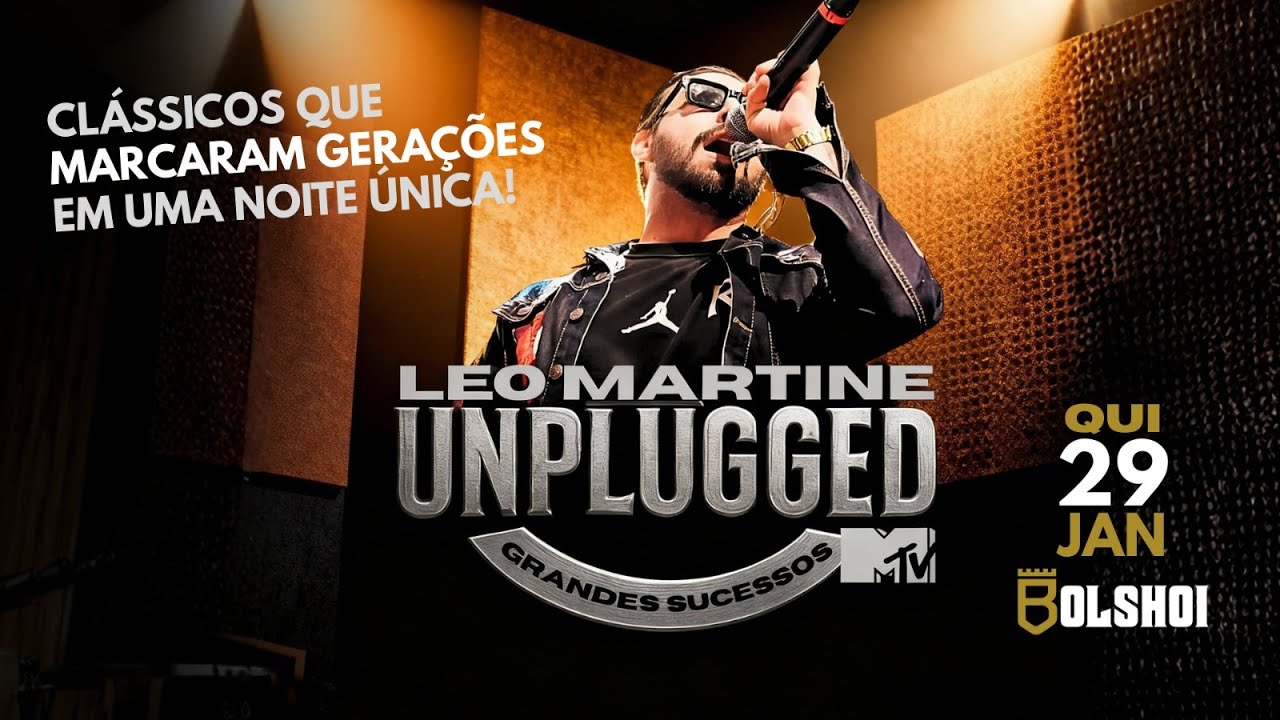 LEO MARTINE COM OS MAIORES CLÁSSICOS DA MTV