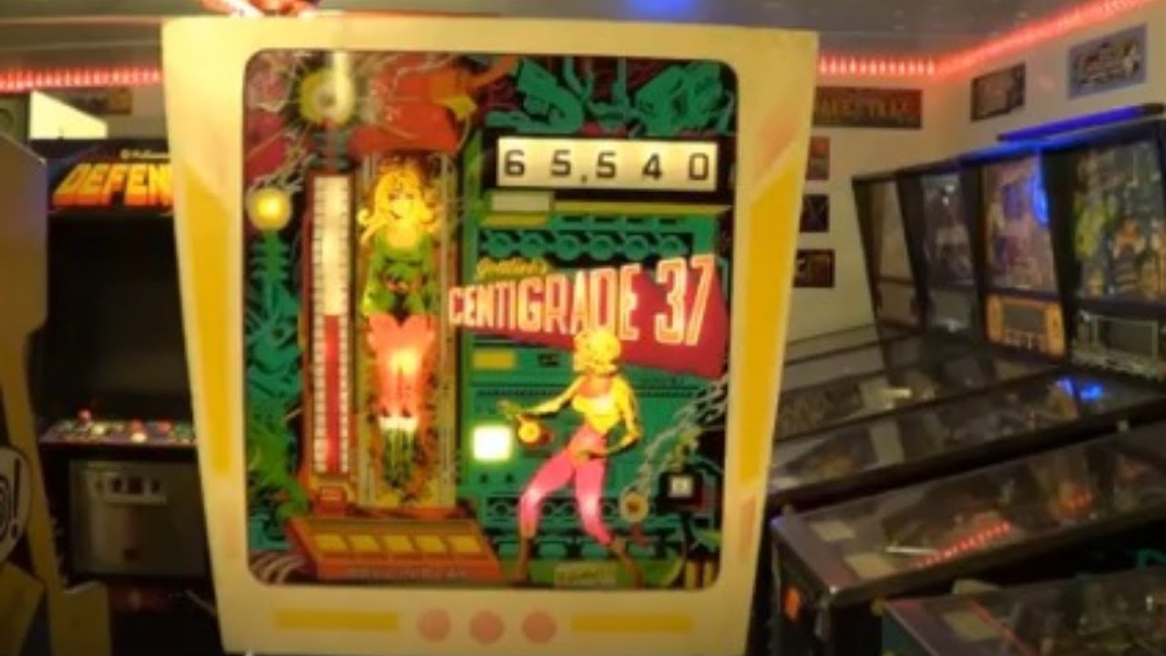 CENTIGRADE 37 PINBALL MACHINE - BY GOTTLIEB 1977