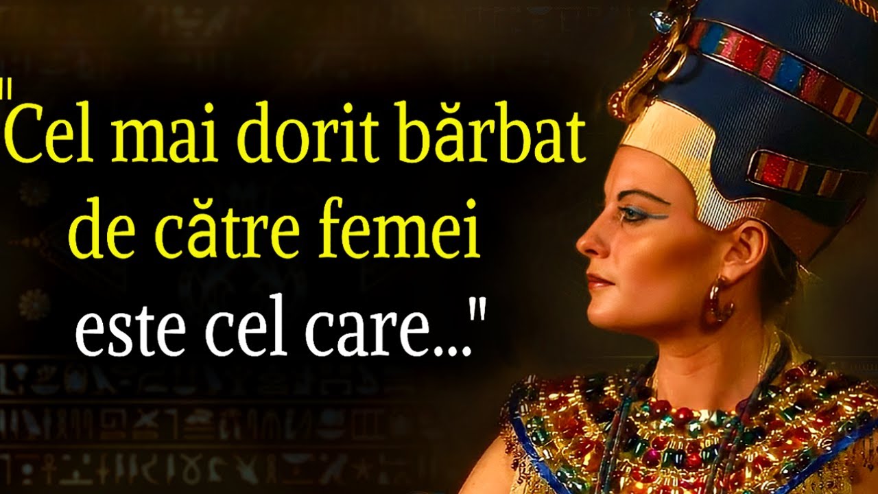 24 de Proverbe EGIPTENE de Știut în Tinereţe | Înţelepciunea Egiptului Antic