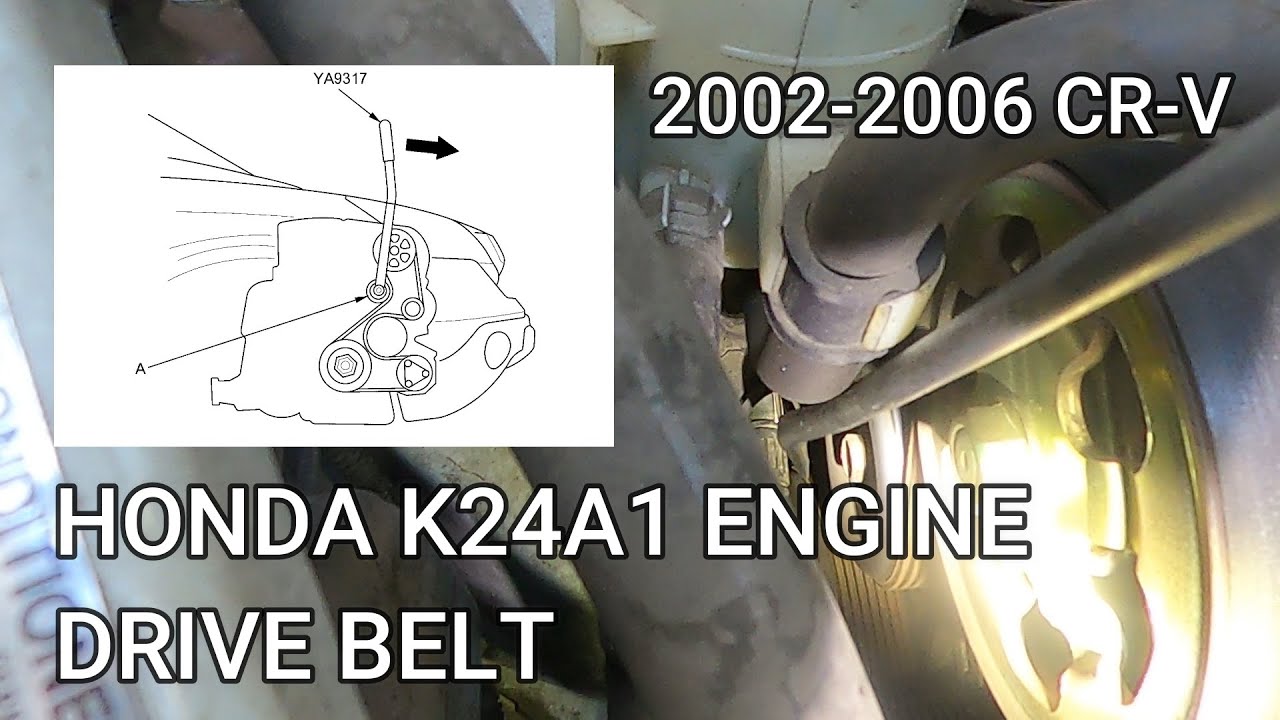 2002 2006 CRV DRIVE BELT