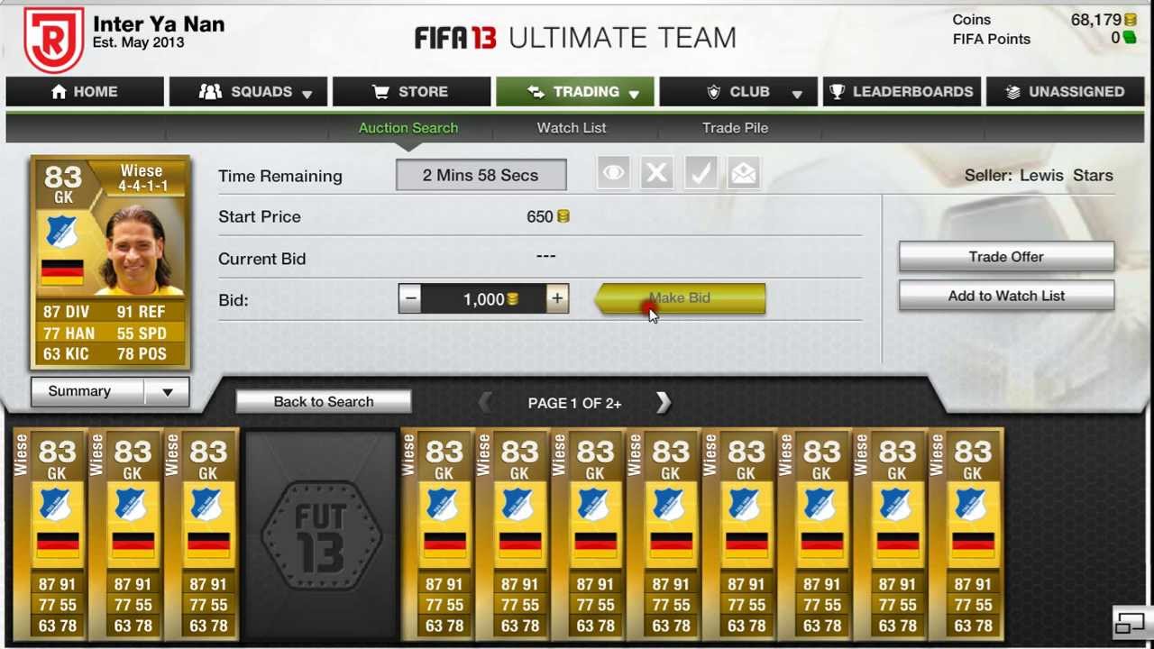 FIFA 13  Trading Tips & Tricks #1