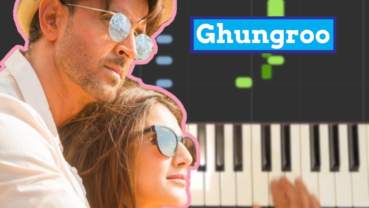 🎹 Ghungroo - War || INTERMEDIATE Piano Tutorial/Cover
