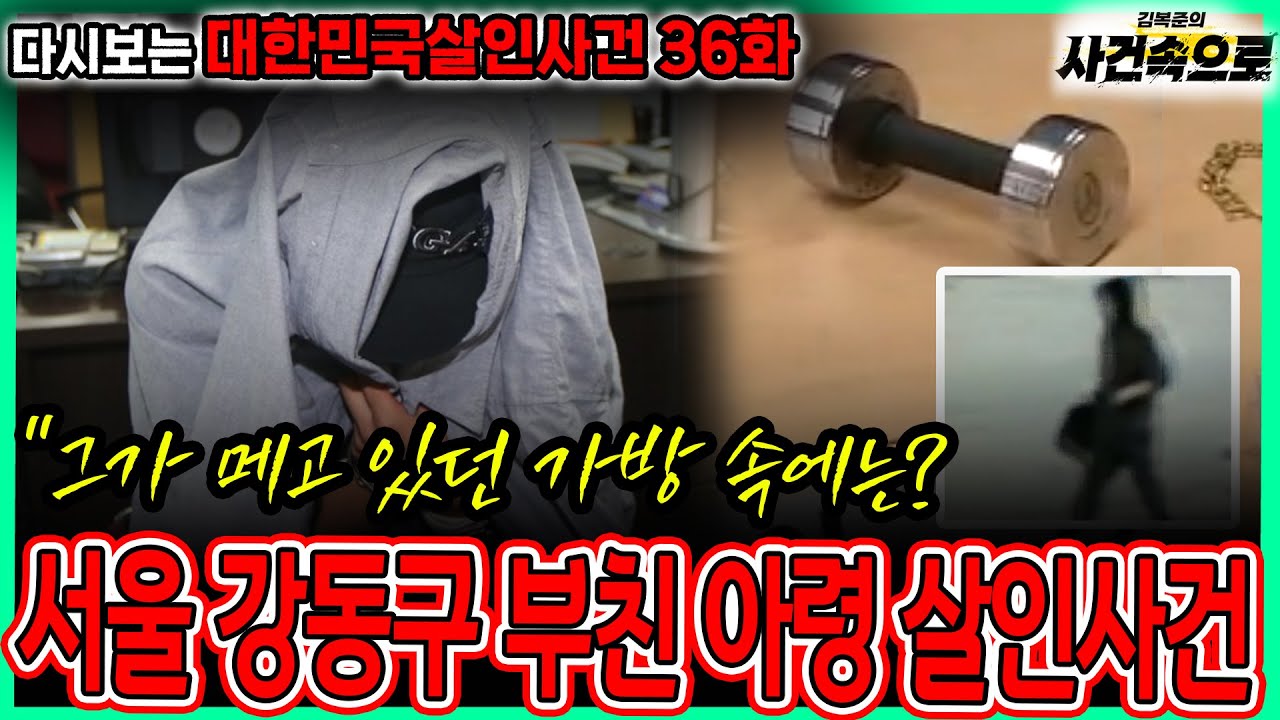 [다시보는 대한민국살인사건 36화] - 서울 강동구 부친 아령 살인사건