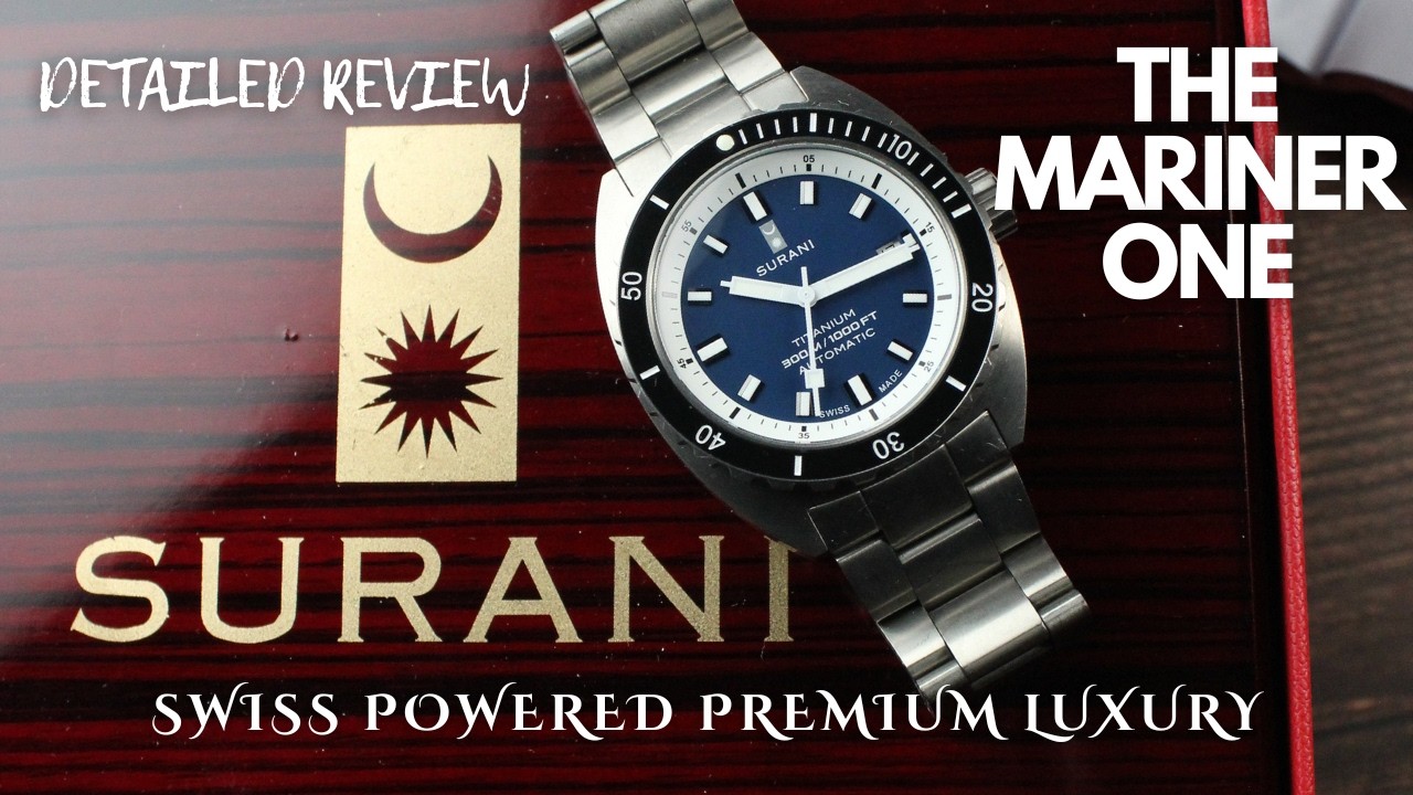 One of the finest - The Mariner One by Surani Watch Co. | Sellita SW200-1 | Titanium Built