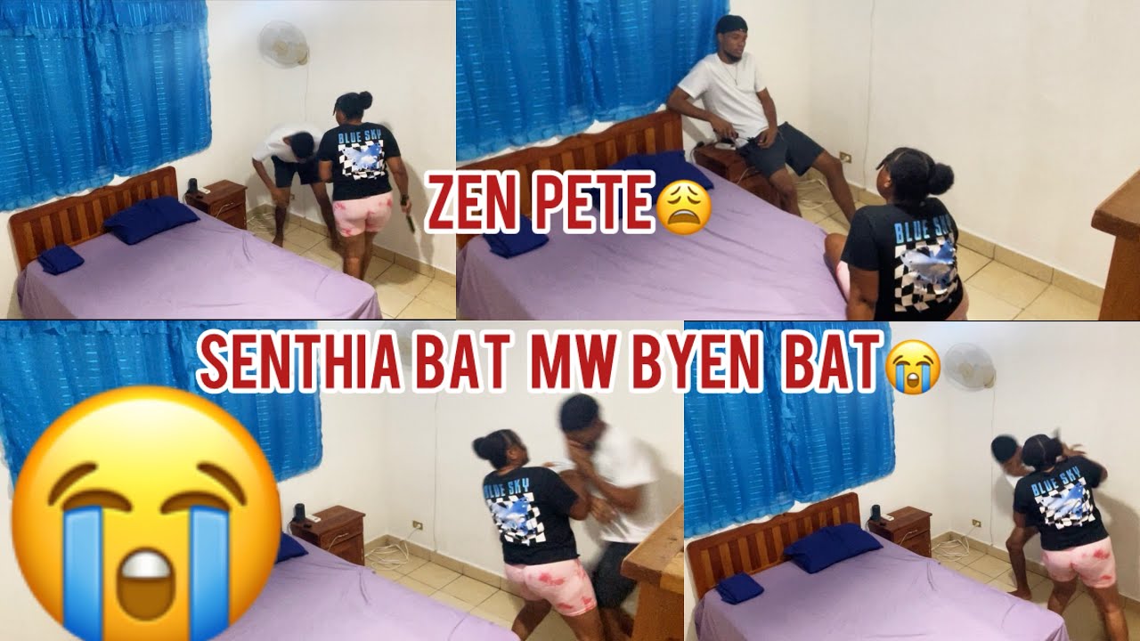 Ritchy mande Senthia yon nuit pou 100$ US zen pete😩😭li bat mw avan li dakò @senthiafrancillon4459 