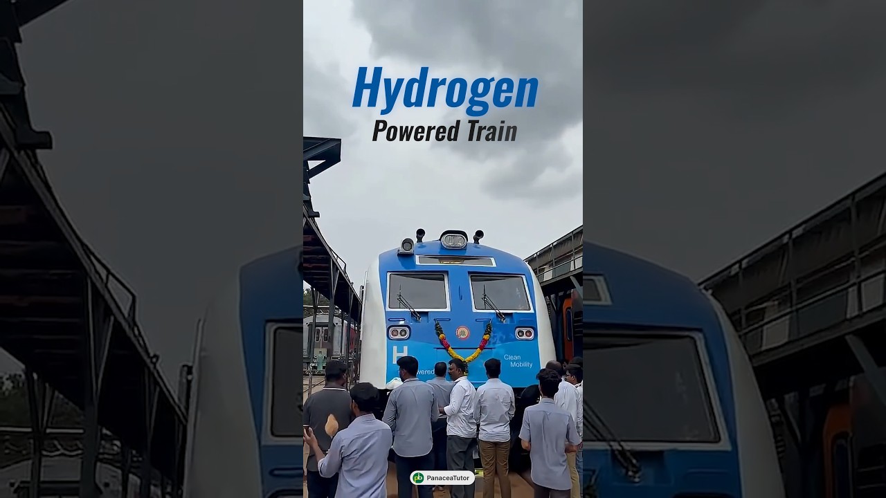 India's First Hydrogen Powered Train is here! 🇮🇳