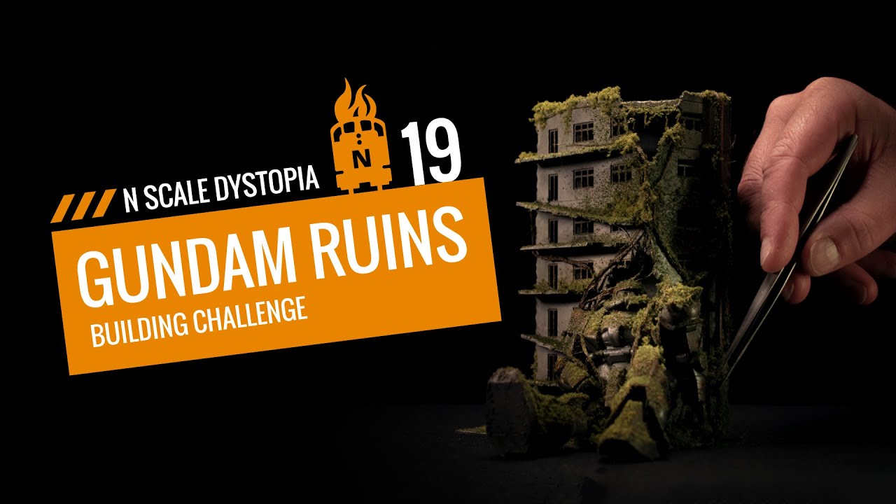 Structure Series 19: Building Gundam Ruins Diorama [Challenge]