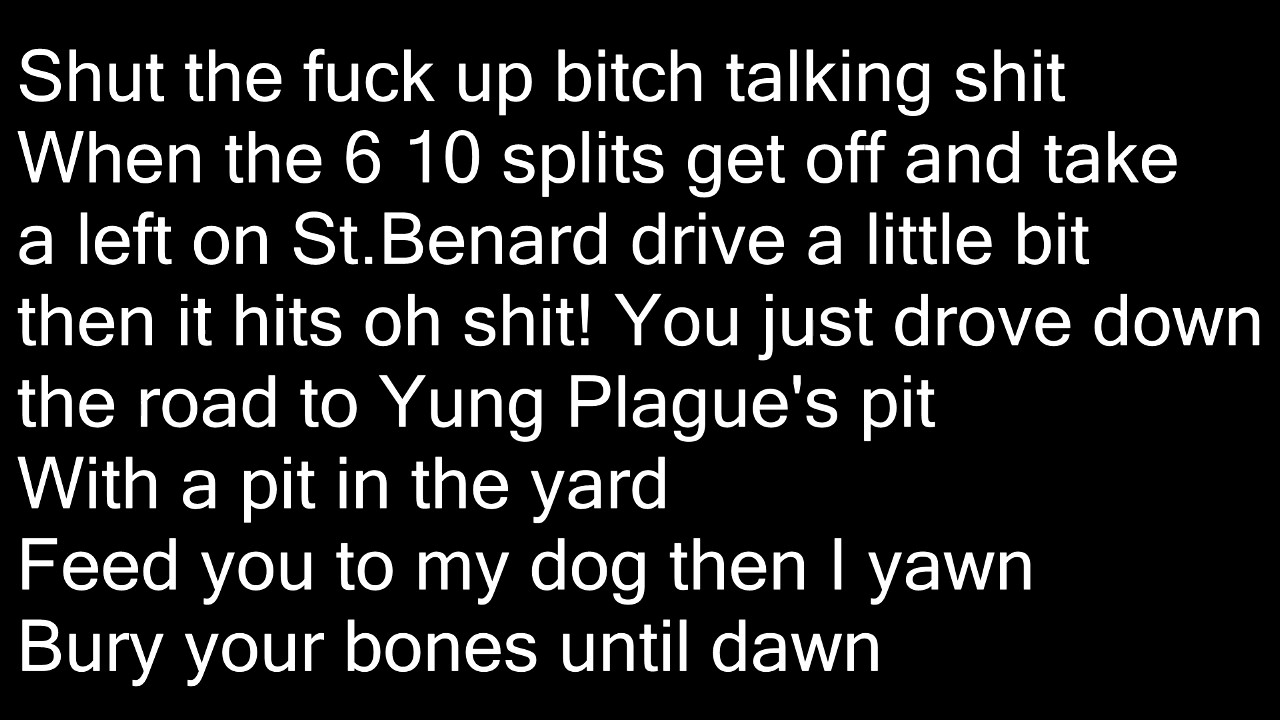 $uicideboy$ - Fuckboy blood bath [lyrics]