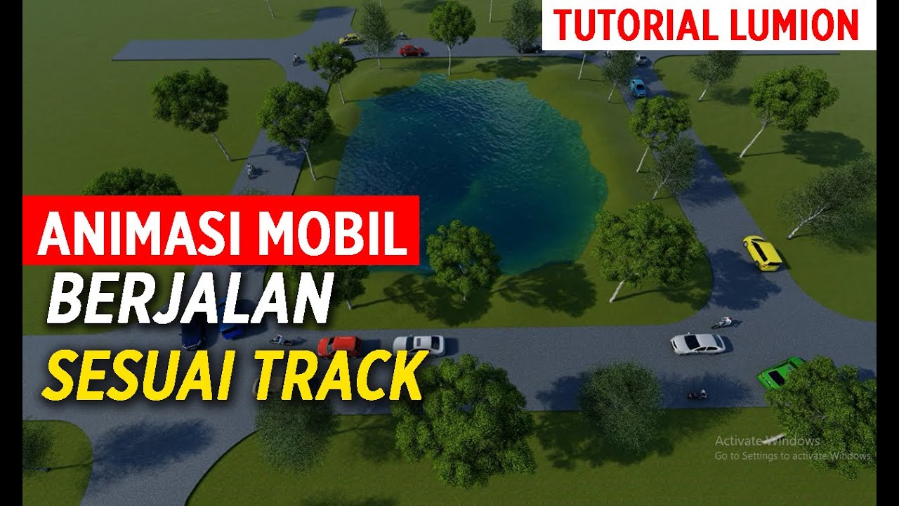 Membuat Animasi Mobil Berjalan sesuai Track di Lumion