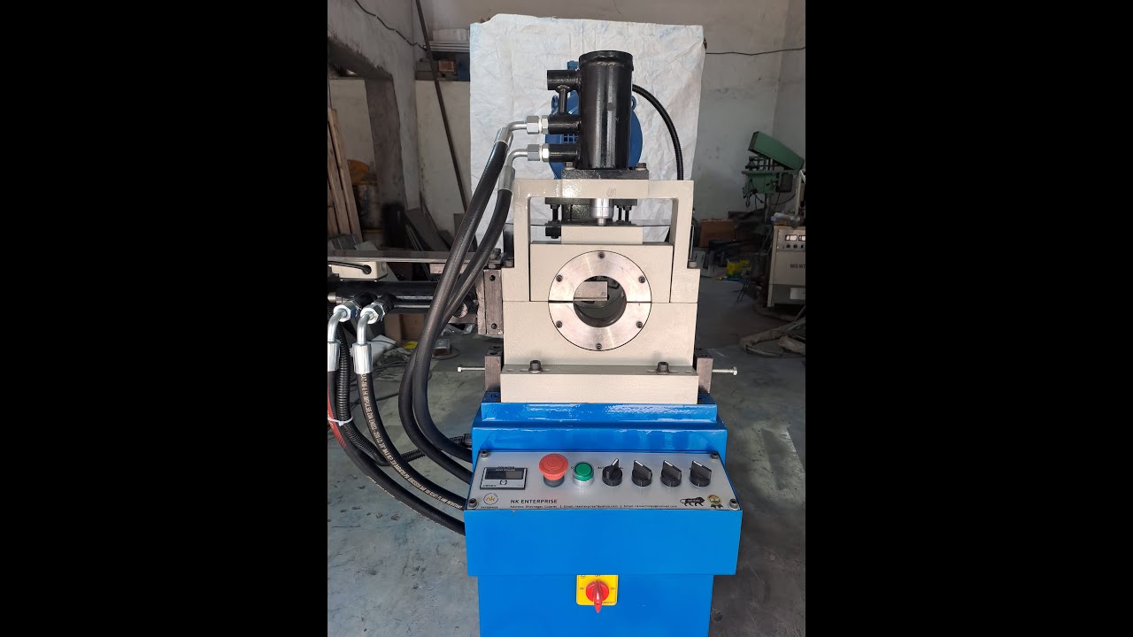 Semi Automatic Chamfering Machine Model NK-130 (Hydraulic)