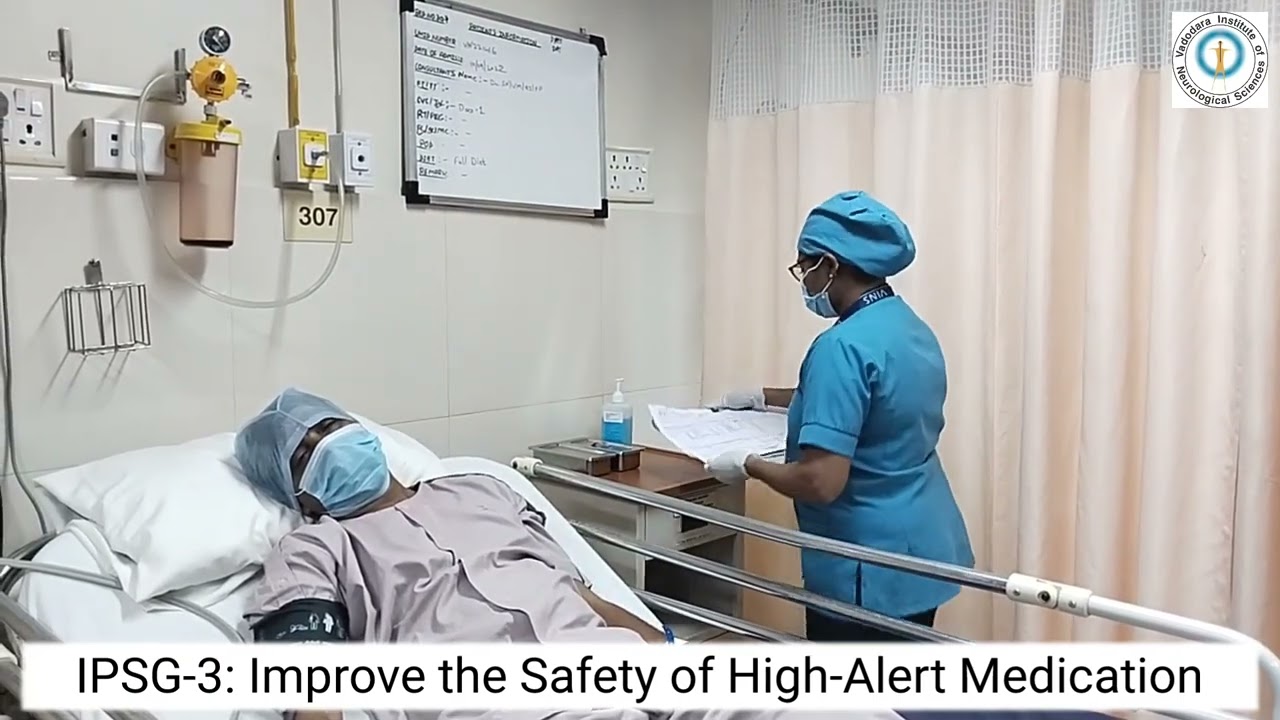 IPSG - 3 :Improve the Safety of High Alert Medication | VINS Hospital | #who #worldpatientsafetyday