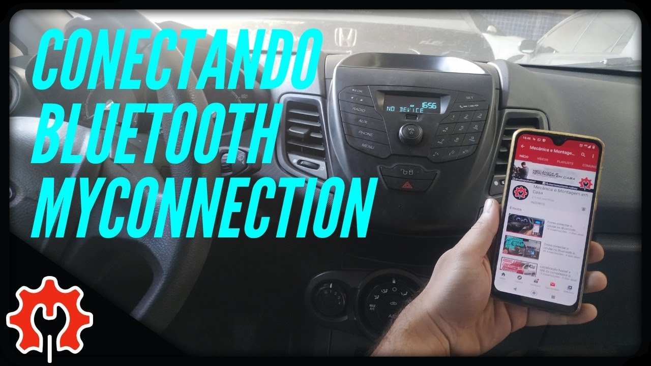 Como conectar o celular no Bluetooth New Fiesta , Ford Ka My connection Original