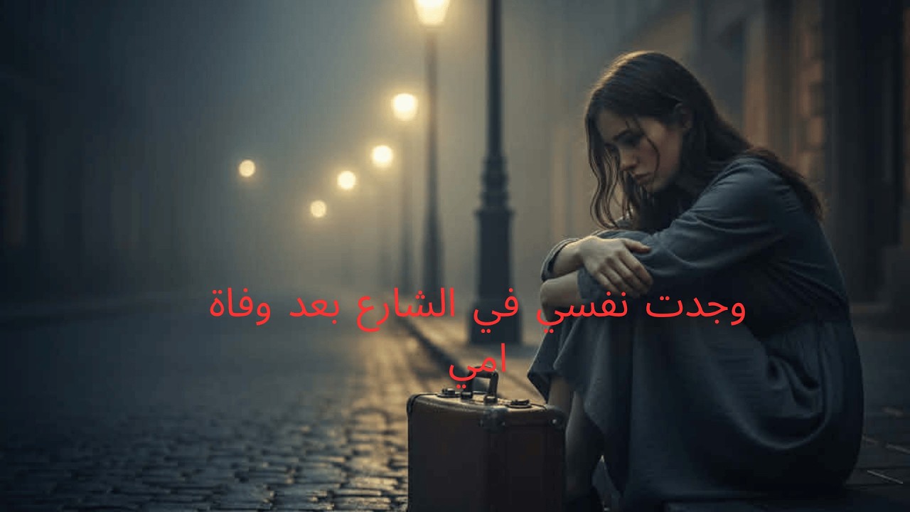 بعد وفاة امي ضعت ووجدت نفسي في الشارع