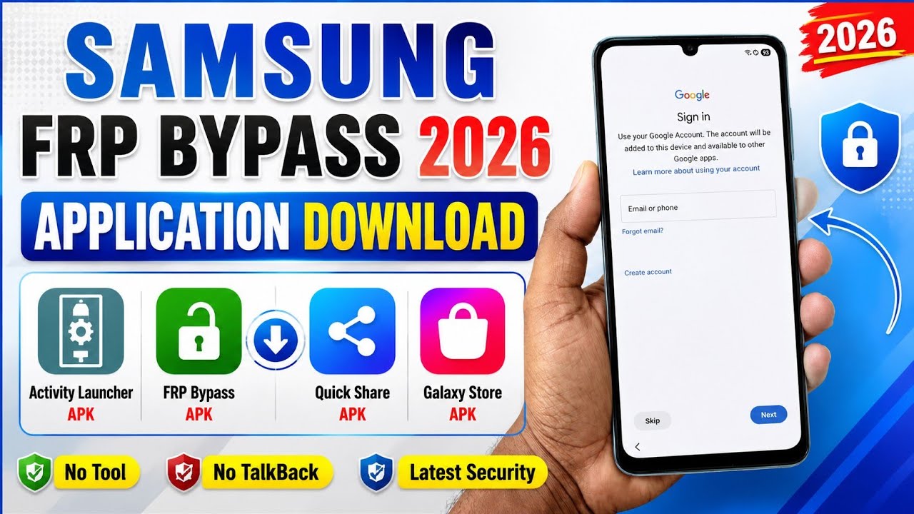 Samsung Frp Bypass 2026 Android 15/16 Without Pc || Samsung A06, A07, A17, A16 Frp Unlock!!
