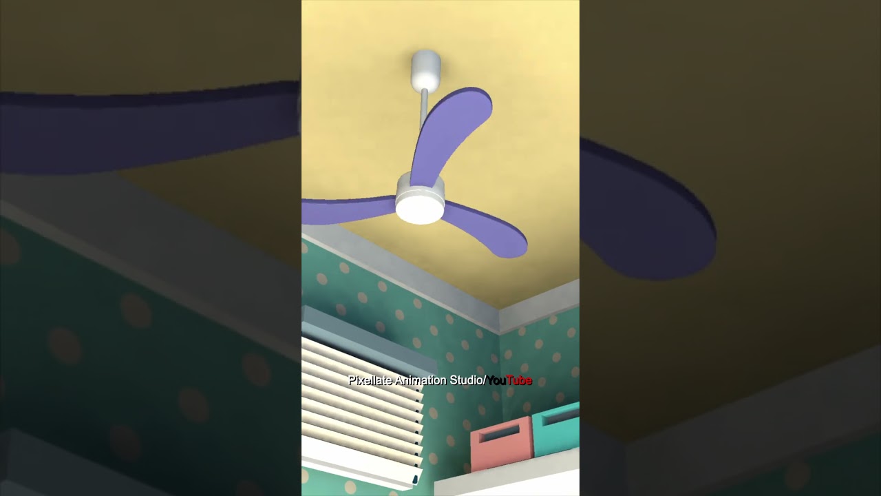 😎The fan makes a little noise 😂