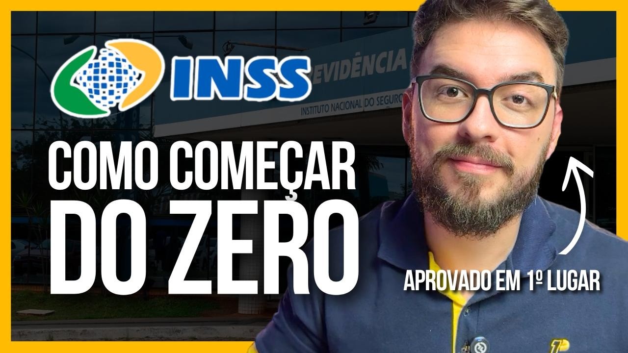 O PASSO A PASSO PARA PASSAR NO CONCURSO DO INSS 2026 (n&iacute;vel m&eacute;dio)