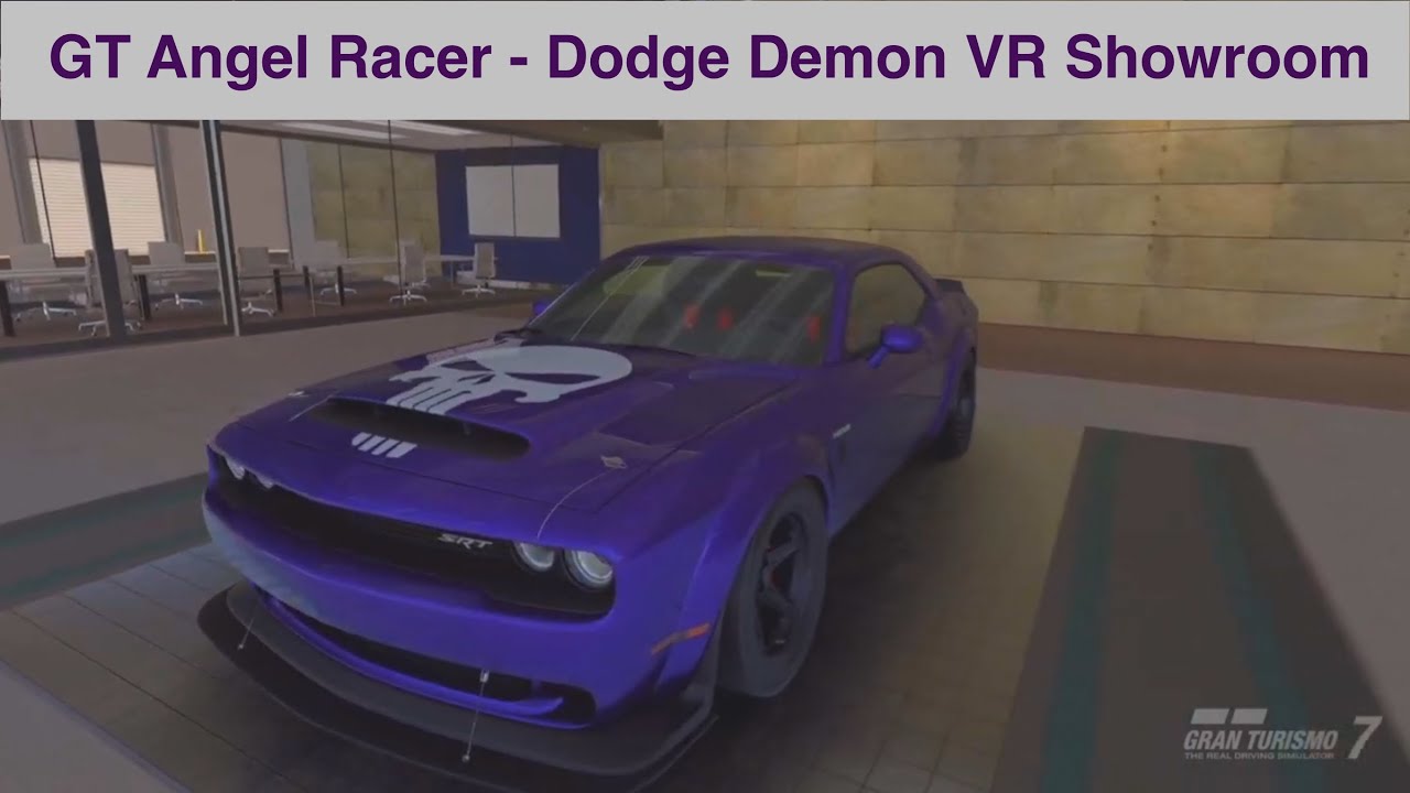 GT7 2018 Dodge Demon VR Showroom Experience