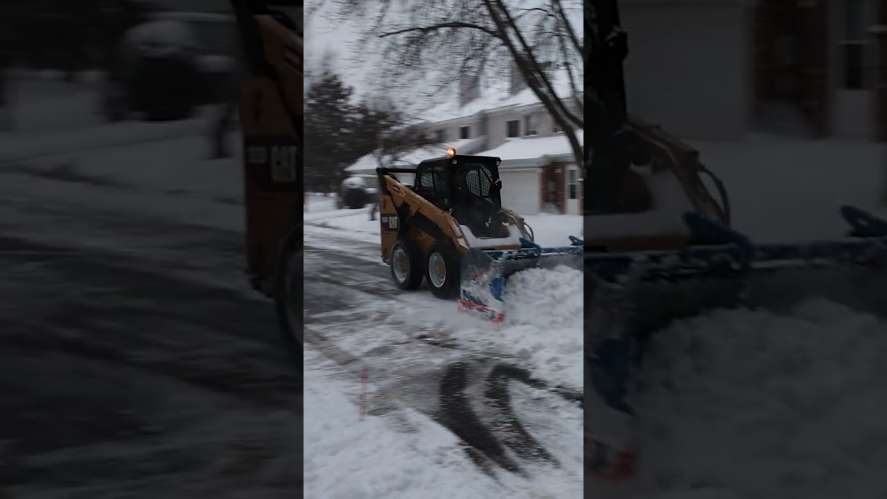 Kage Klawz Skid Steer Snow Tires - Push with Confidence
