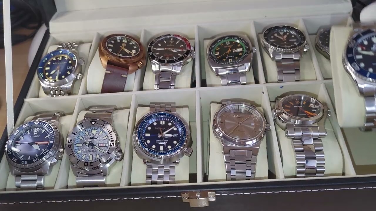 Automatic watch collection