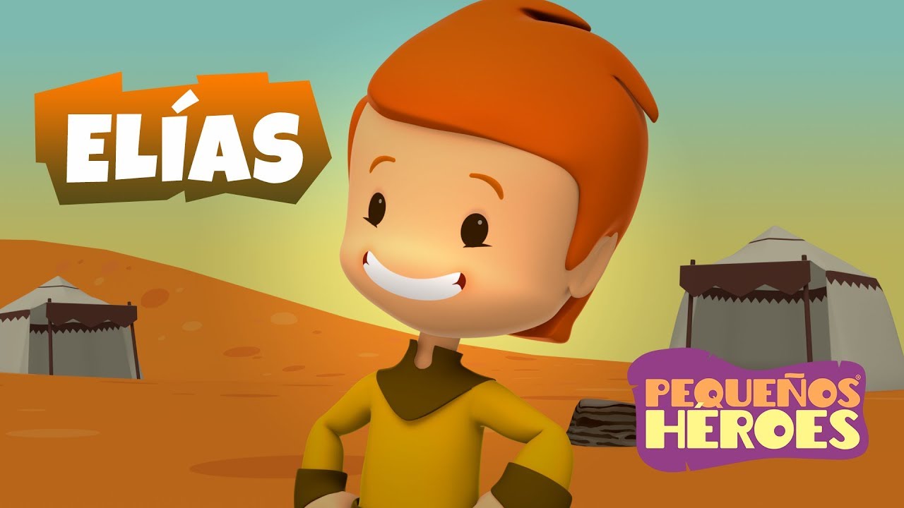 HISTORIAS DE LA BIBLIA PARA LOS NIÑOS  📖🔥 - ELIAS | PEQUEÑOS HEROES