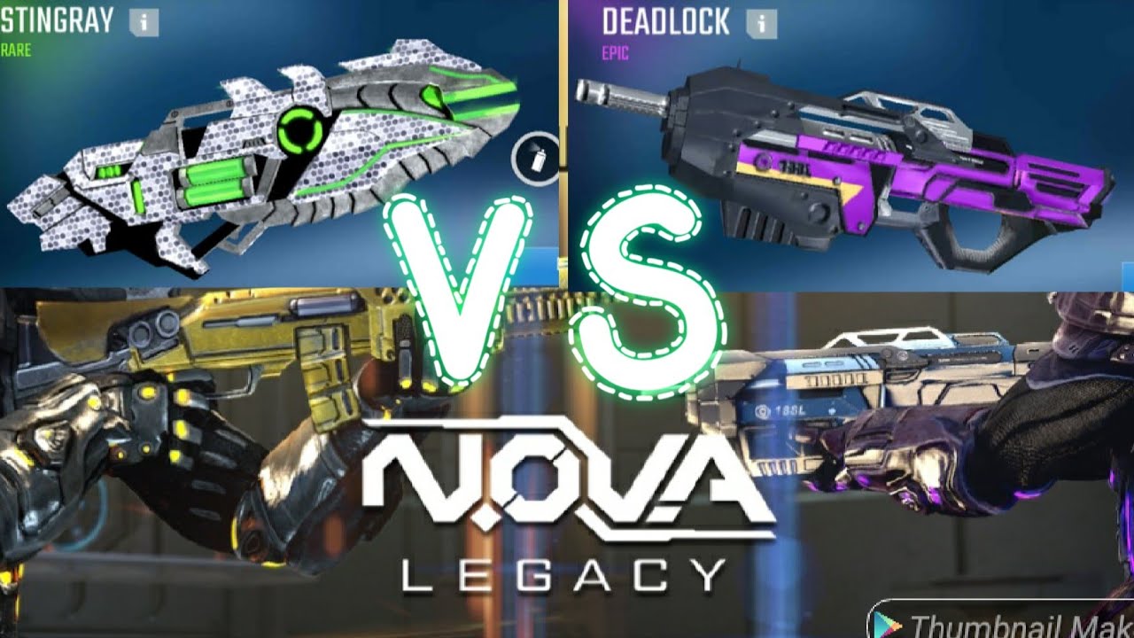 Nova legacy Stingray VS Deadlock Comparison