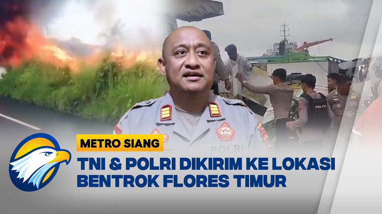 Bentrok Sengketa Kepemilikan Tanah di Flores Timur - [Metro Siang]