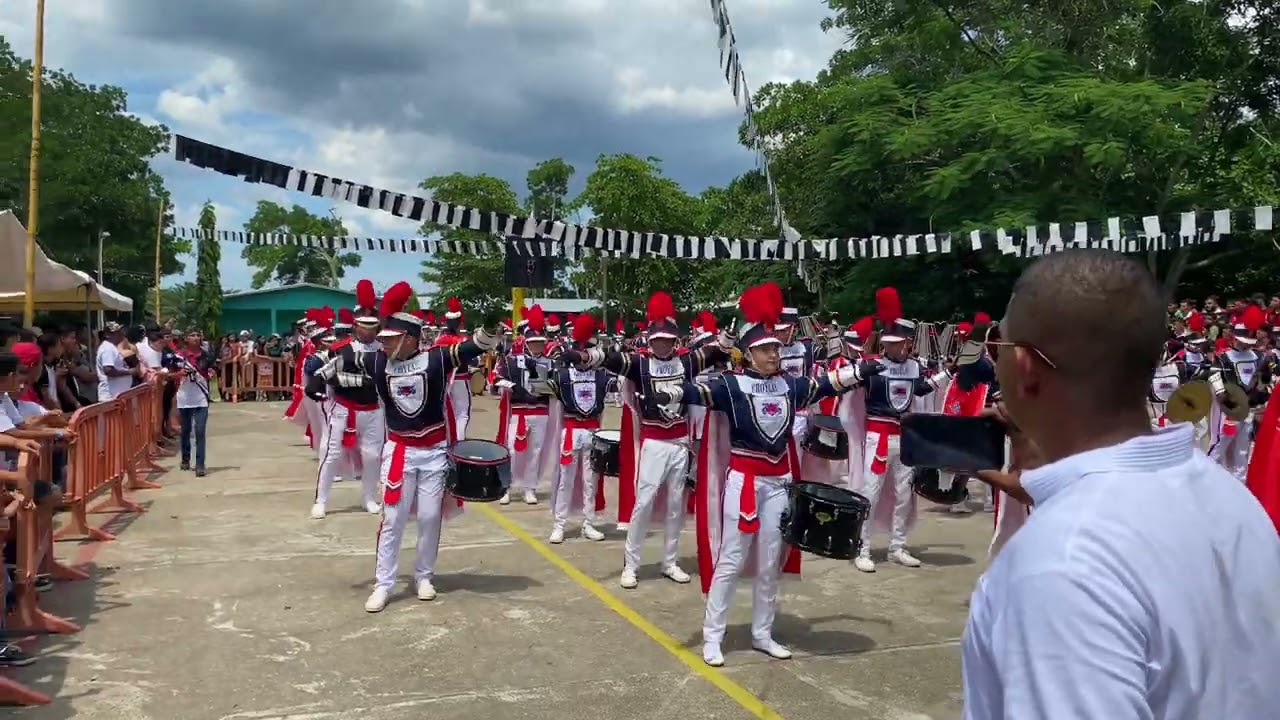 Banda de guerra Froylan Turcios #feccah #presentacion #froylanturcios #bandadeguerra