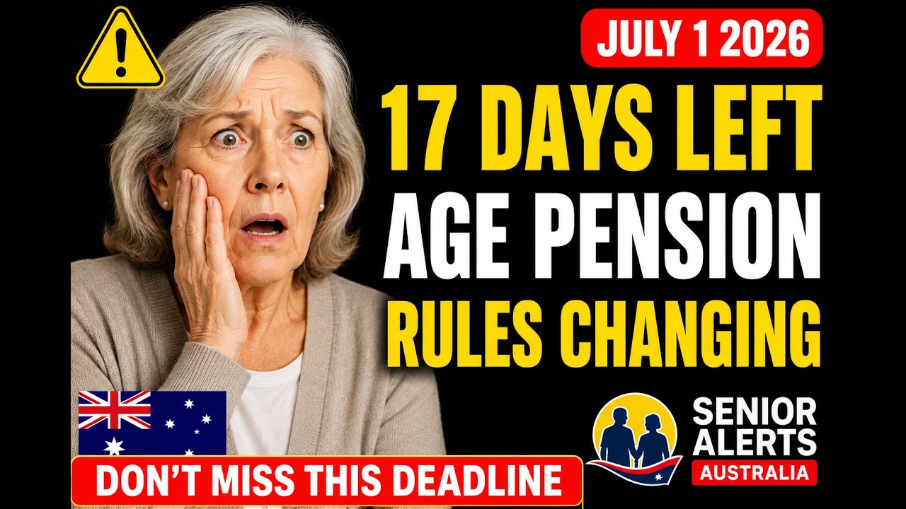 17 Days Left &mdash; New Age Pension Rules Could Affect Millions Of Australians