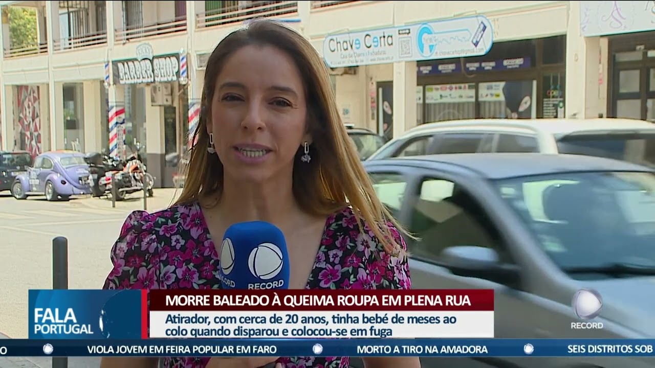 Morre baleado à queima roupa em plena rua