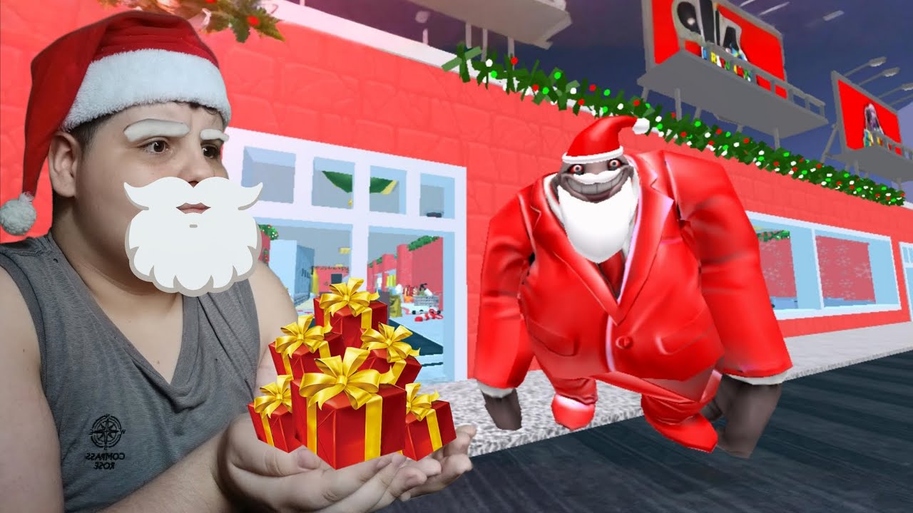 Eu Peguei Todos Os Presentes Do Natal Da Nova Atualização Do Supermercado Do Sr Yummy No Roblox