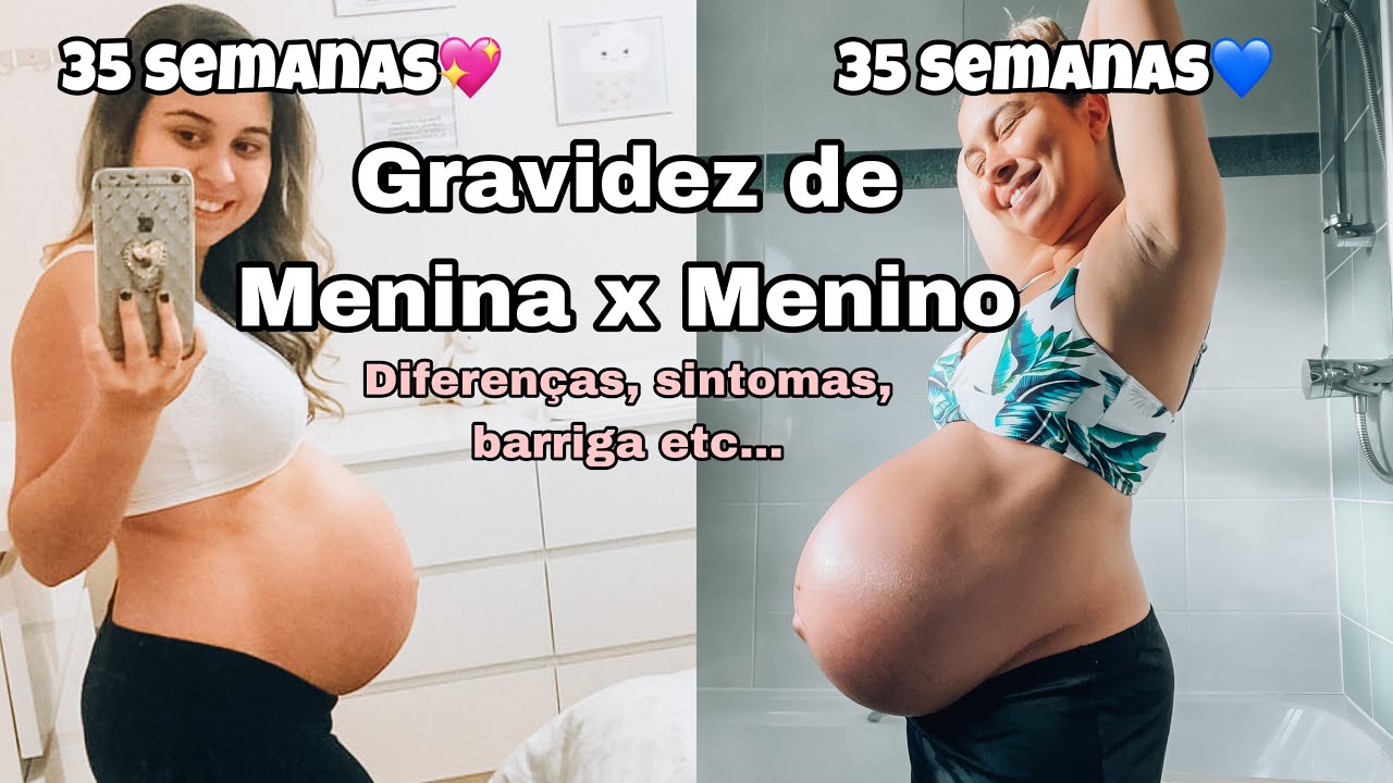 GRAVIDEZ MENINA X GRAVIDEZ DE MENINO, Principais Diferenças, sintomas, etc…