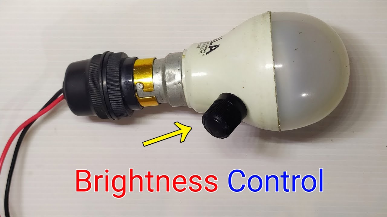 How to make LED bulb Dimmable (Hindi)| LED bulb brightness control | Free Circuit Lab