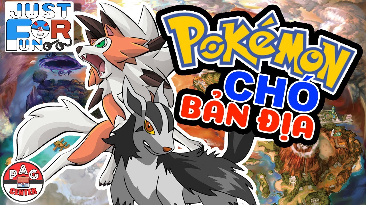 Tổng hợp 8 Pokemon CHÓ BẢN ĐỊA của mỗi vùng đất | Regional Dog Pokemon | Just For Fun | PAG Center