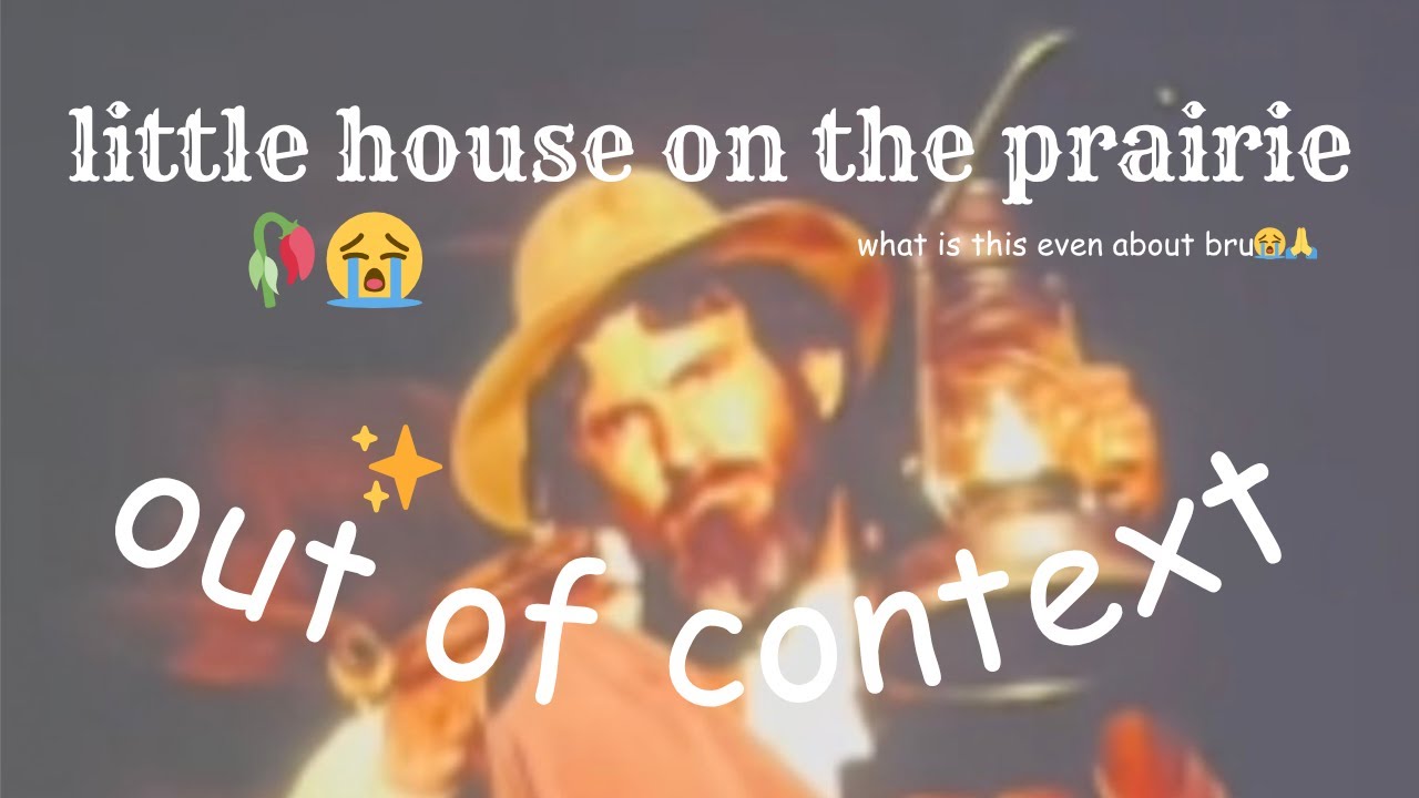 i edited another episode of little house on the prairie bc its finally summer
