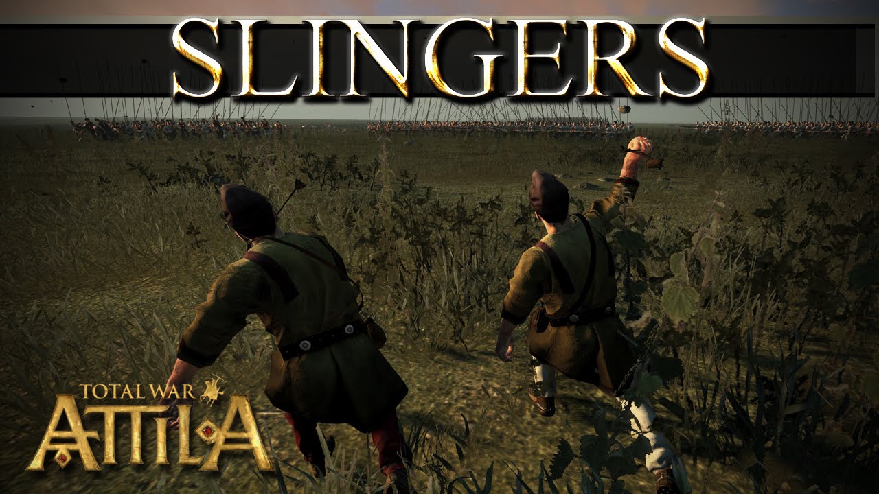 Механика Total War Attila - Пращники - это...