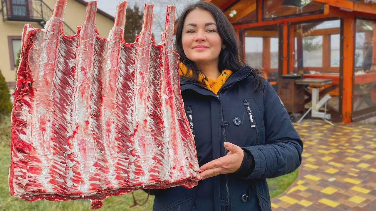 Giant Oven-Baked Beef Ribs! Easy and Mouthwatering Rib Recipe