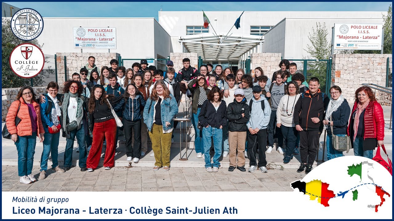 Studenti di Ath al liceo Majorana-Laterza di Putignano