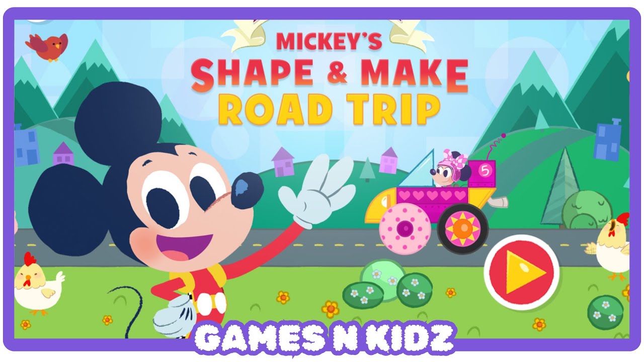 Mickey Mouse : Toddlers Colors, Shapes & Numbers Disney Compilation Games