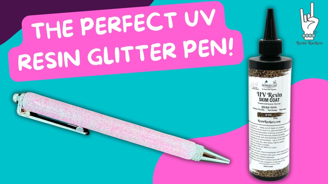 The Perfect UV Resin Glitter Pen