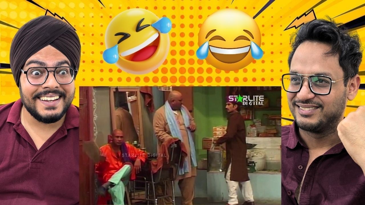 Kali Chadar Stage Drama Funny Clip 😂 | Classic Punjabi Comedy | Reaction Paji