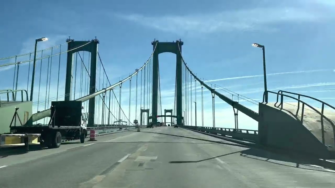 Delaware Memorial bridge crossing
