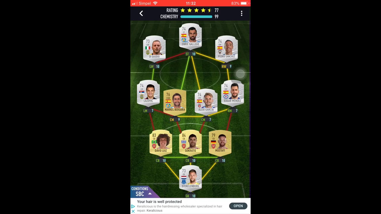 Oxlade-Chamberlain fut 12 hybrid
