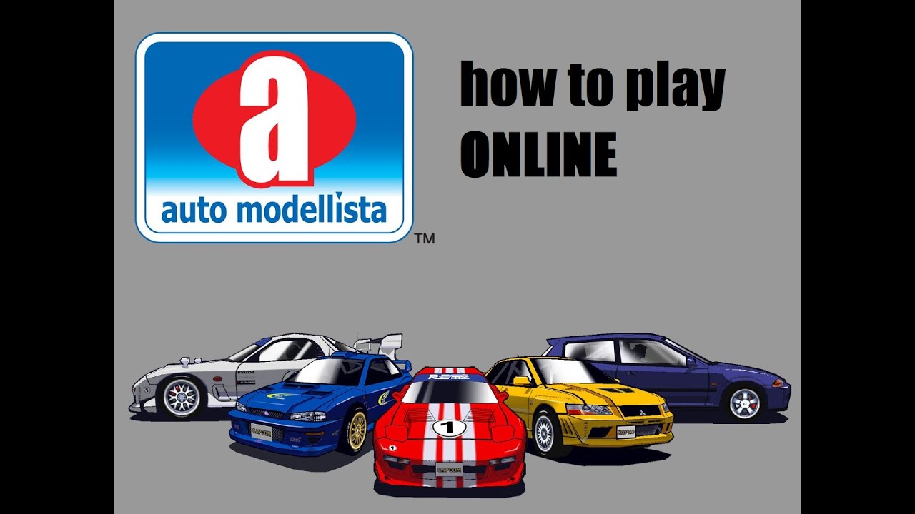 HOW TO PLAY AUTO MODELLISTA ONLINE ON PS2/PCSX2