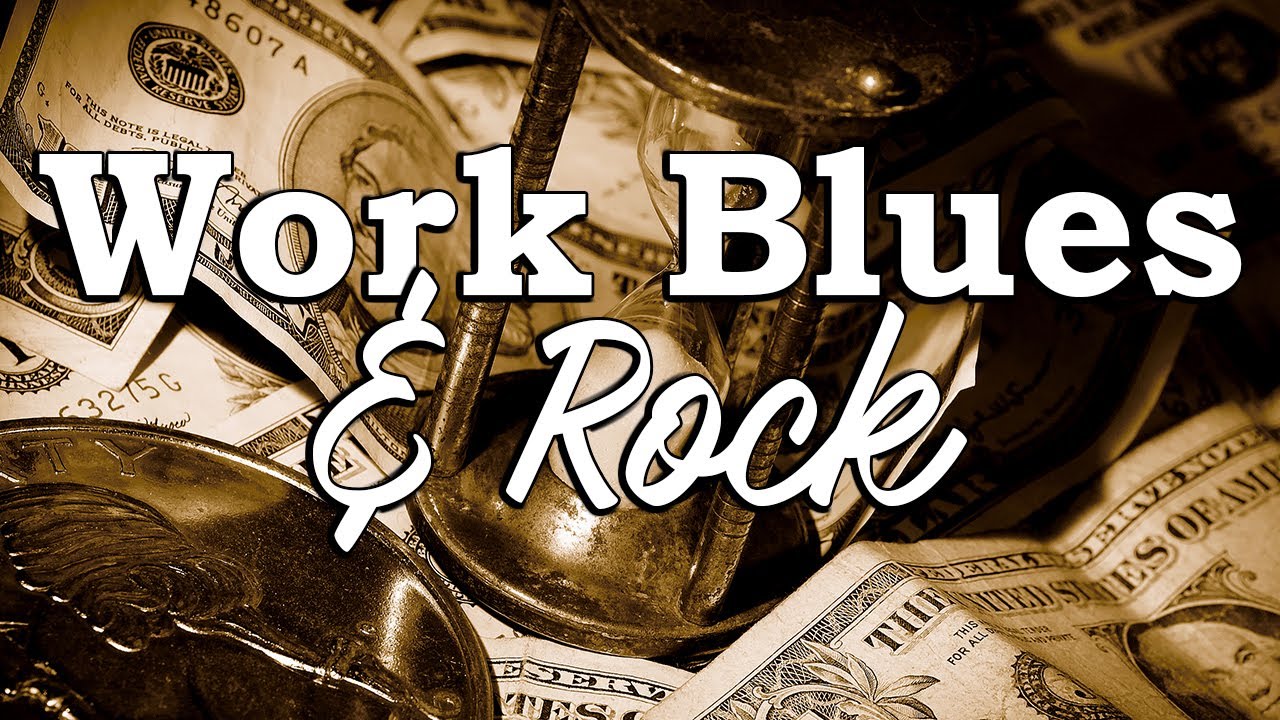 Work Blues - Relaxing Bourbon Blues played on Electric Guitar and Piano
